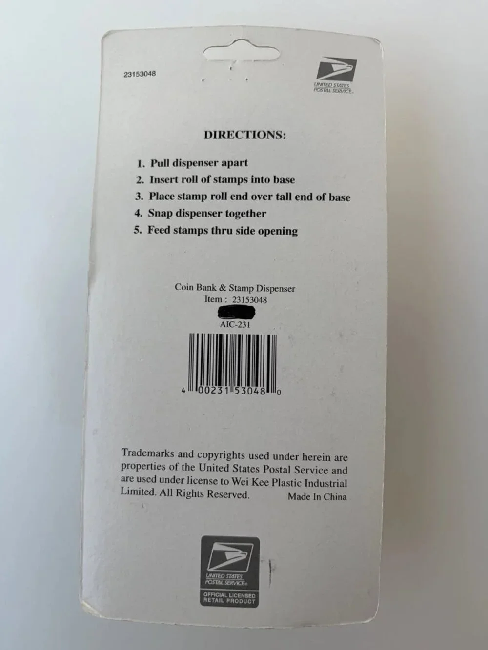 USPS Global Post Collection - US Mail Box 4.5